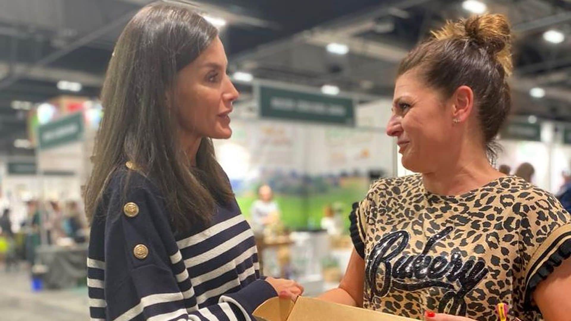 La Reina sorprende en BioCultura, la feria de productos ecológicos y consumo responsable