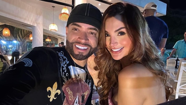 Nacho Mendoza con Melany Mille