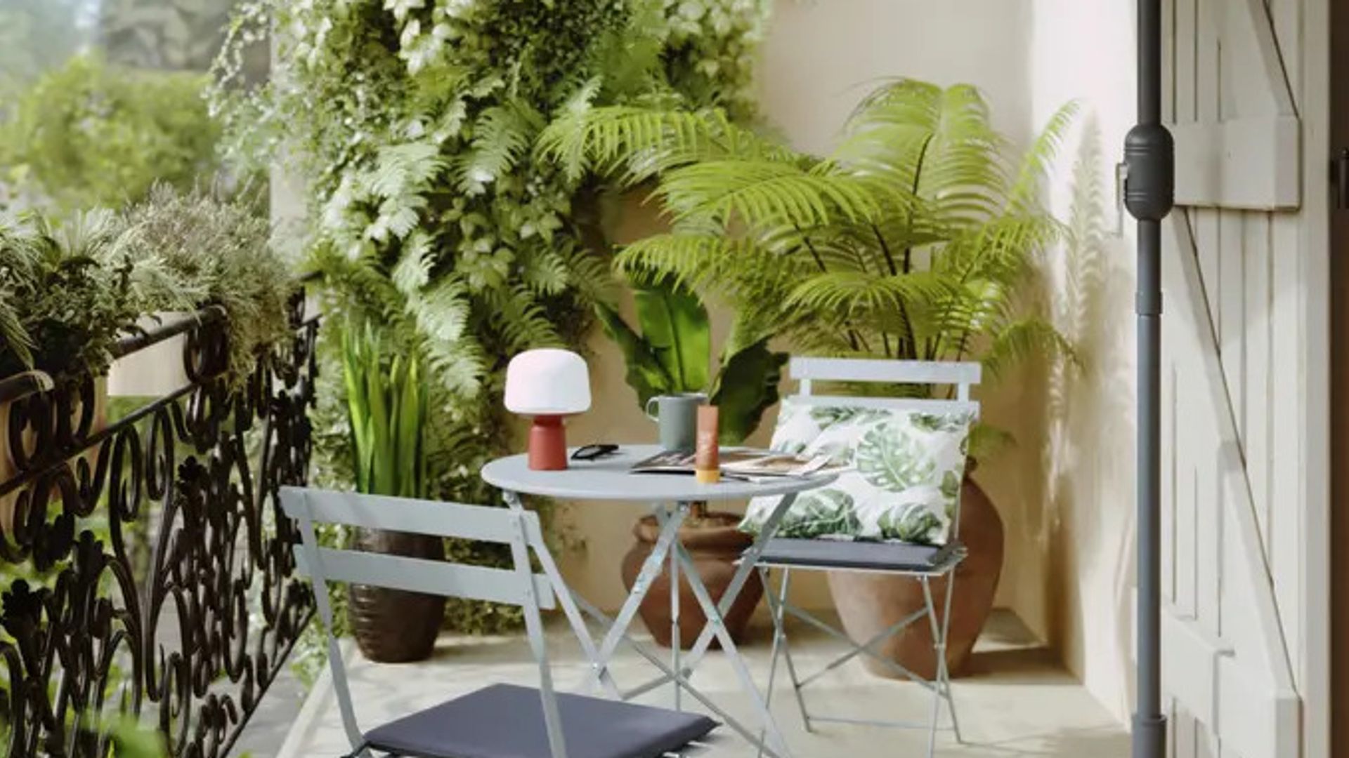 Plantas que funcionan en balcones pequeños: cómo d