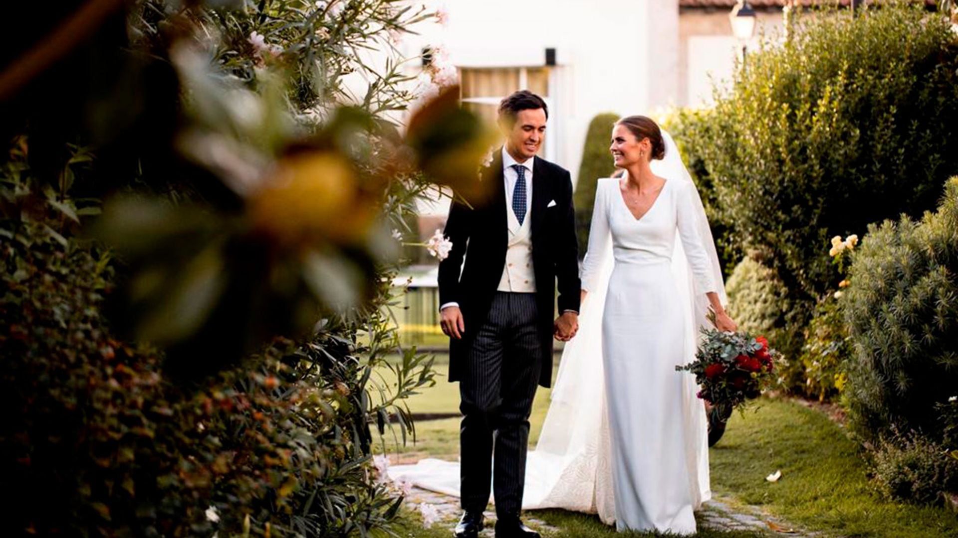 María, la novia de Navascués que enamoró con un vestido muy sencillo