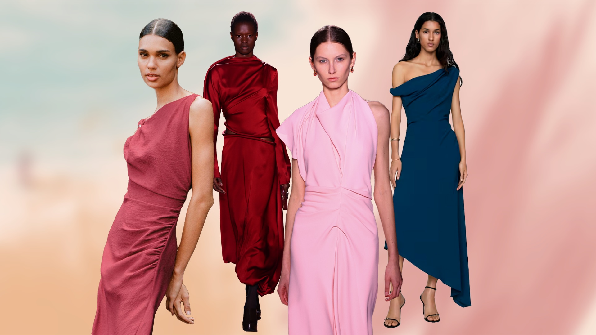 vestidos asimetricos