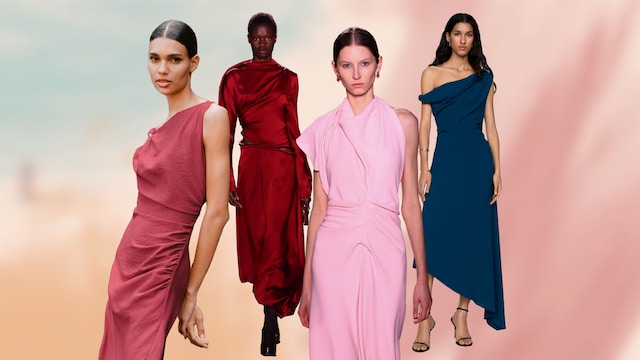 vestidos asimetricos