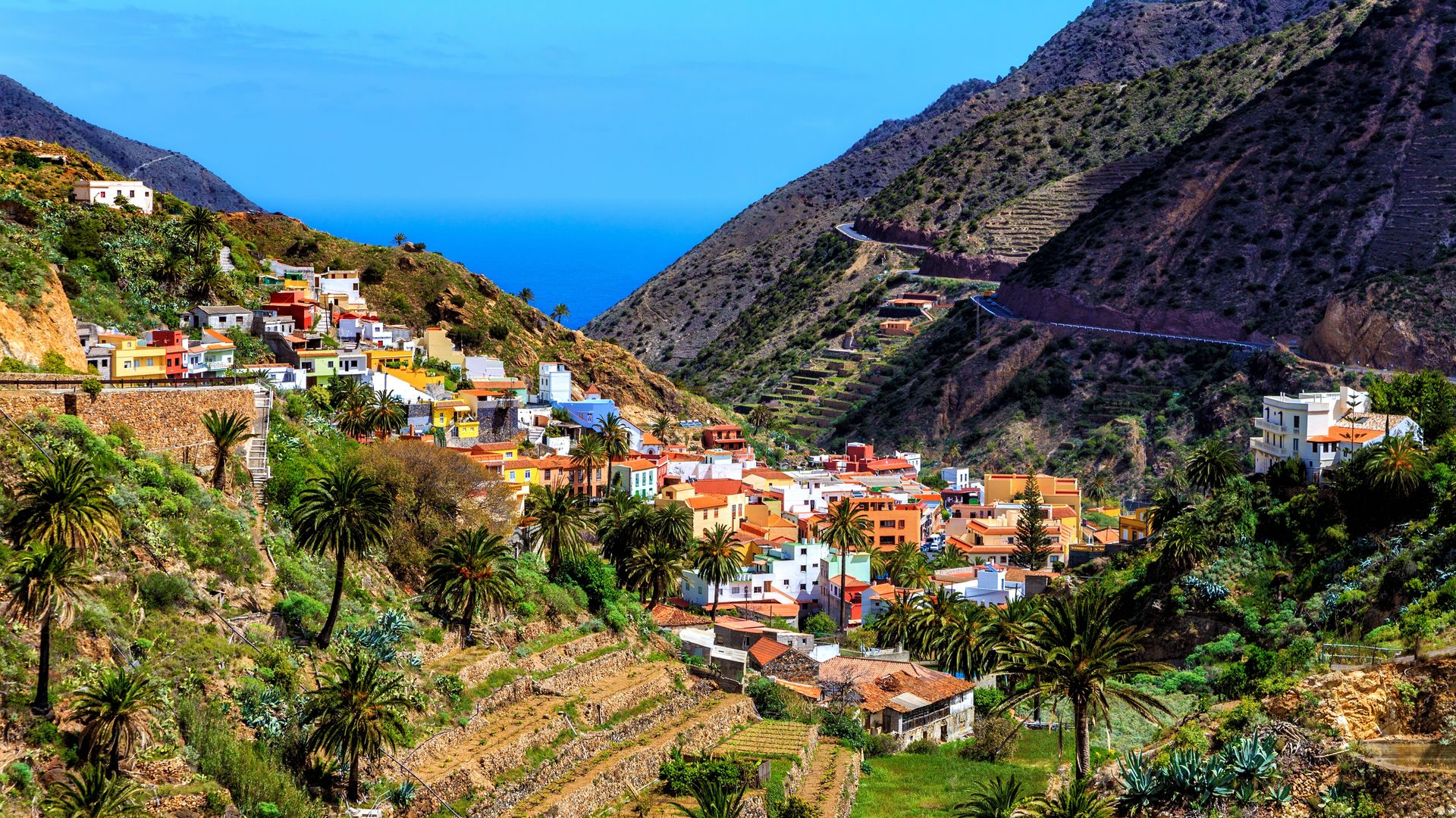 Vallehermoso, La Gomera, Islas Canarias