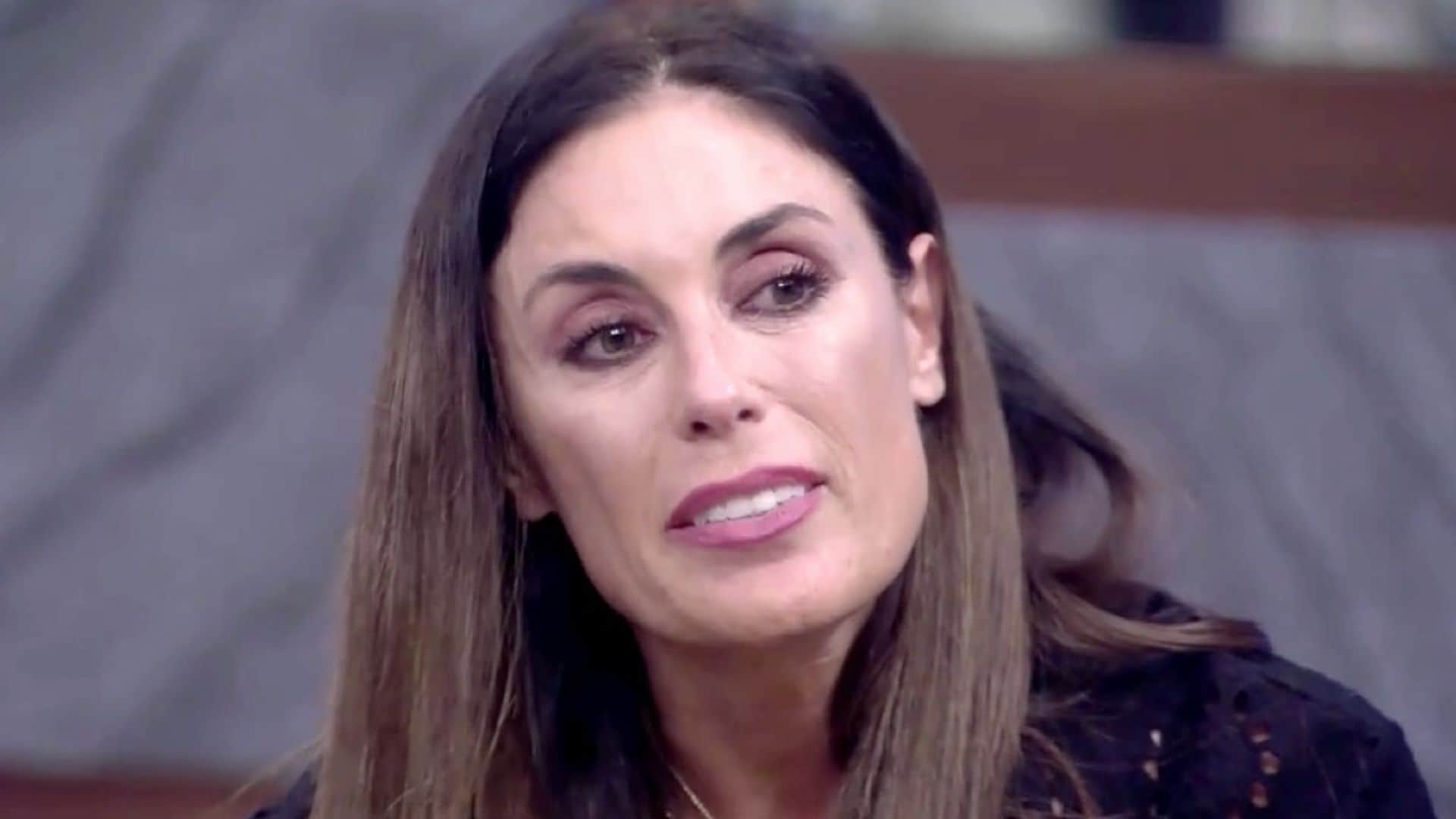 Las lágrimas de Isabel Rábago tras su enfrentamiento con Miguel Frigenti