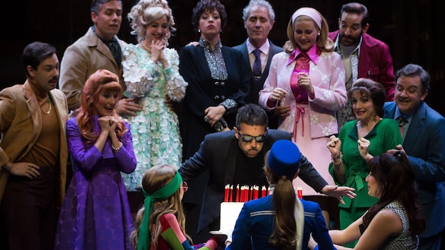 Antonio Banderas en una representación en su teatro Soho Caixabank, Málaga
