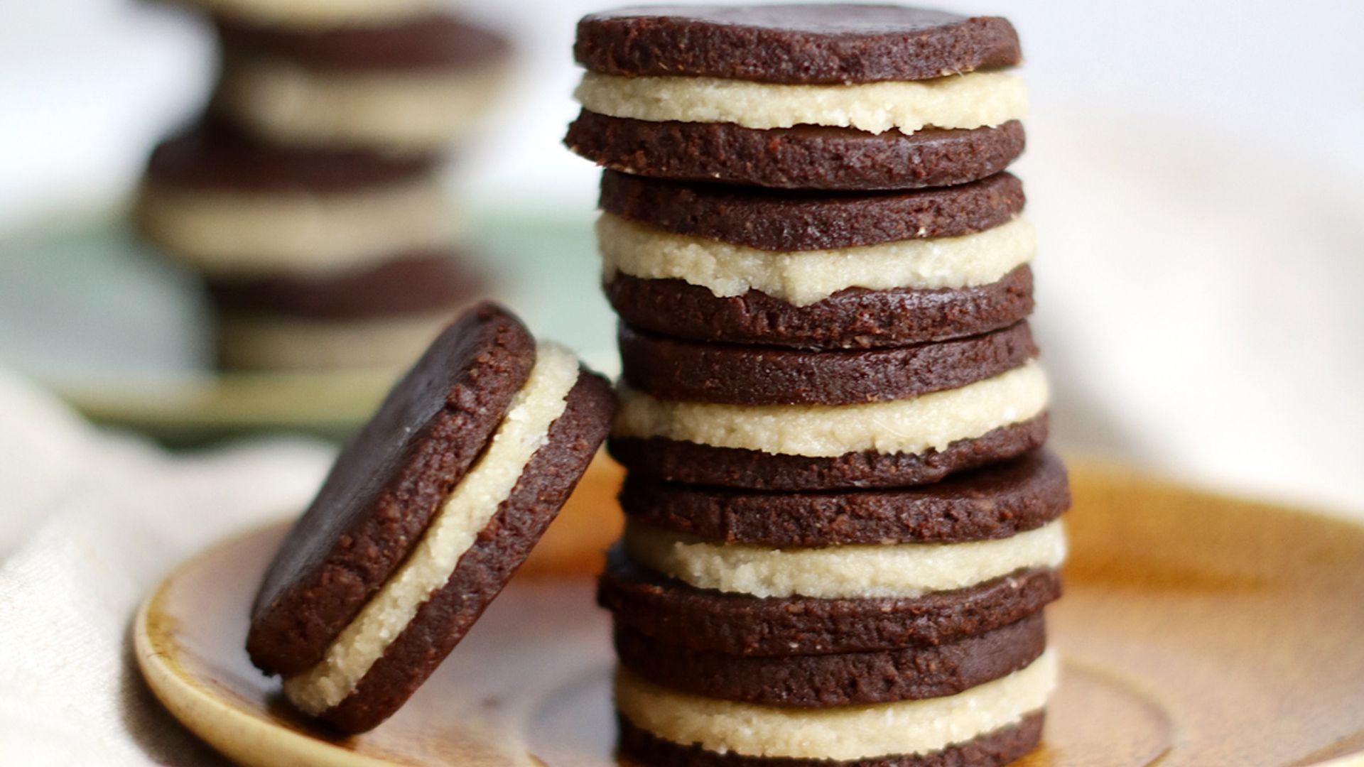 Galletas Oreo sin horno