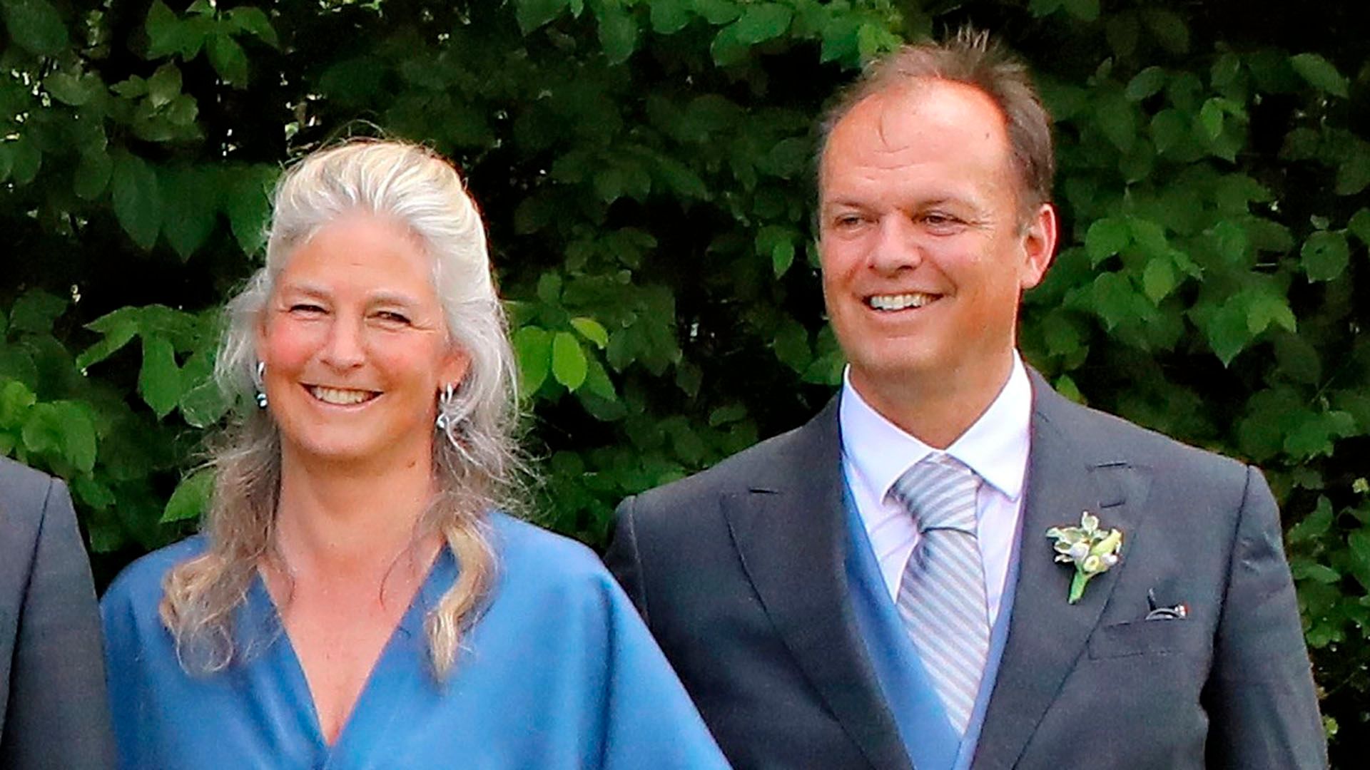 Tatiana de Liechtenstein en la boda de su hijo