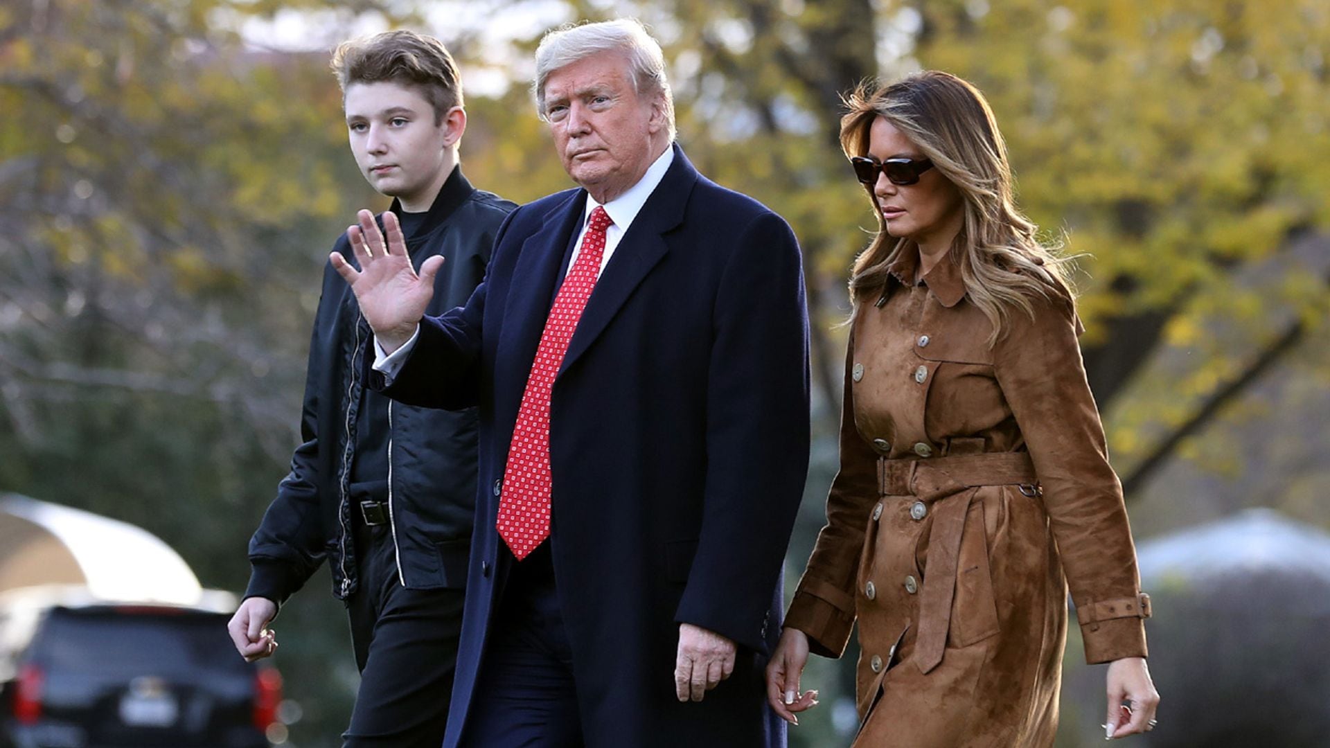 Barron, el hijo de Donald y Melania Trump, también ha tenido coronavirus