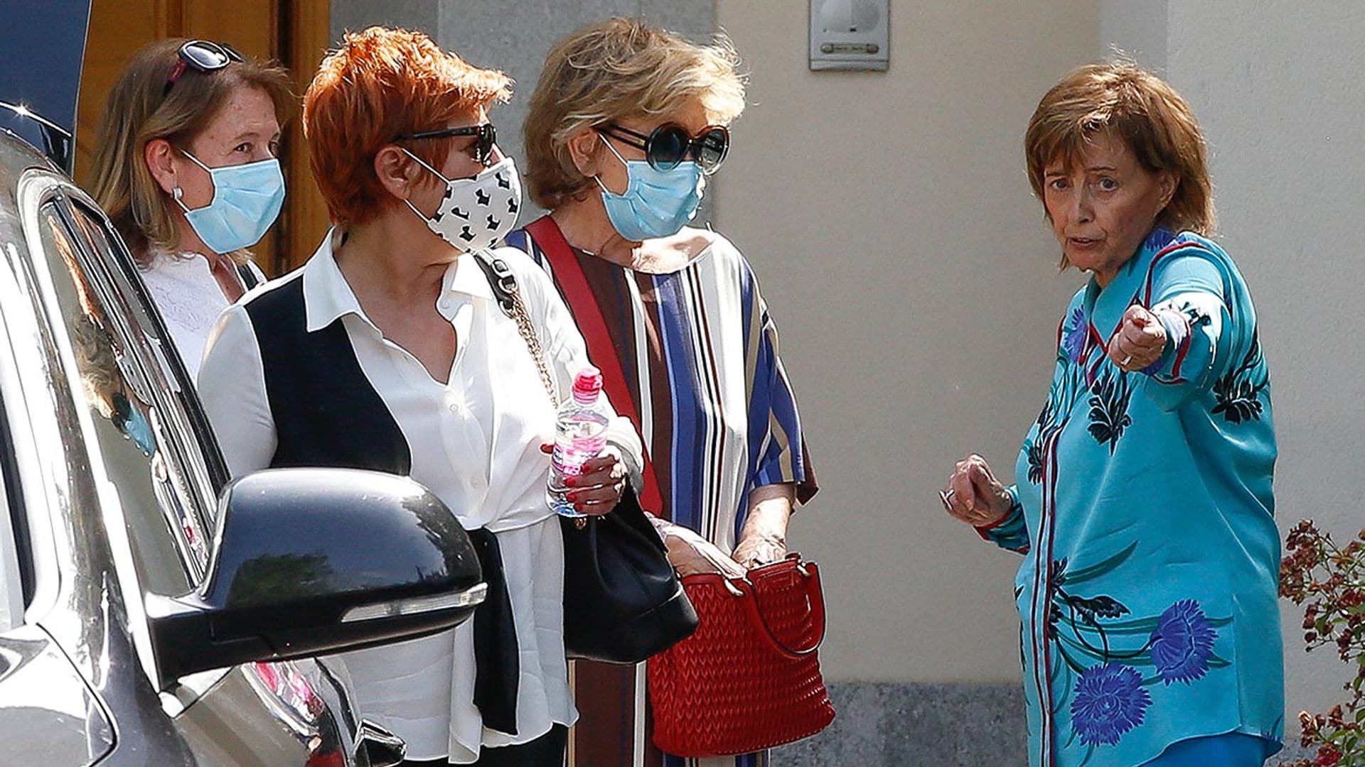 Mila Ximénez visita a María Teresa Campos, un gran apoyo para ella tras anunciar que tiene cáncer
