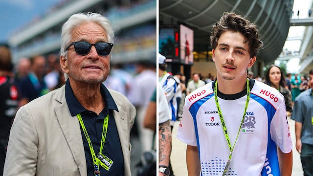 De Michael Douglas a Timothée Chalamet, las estrellas que han revolucionado el GP de Miami 2025