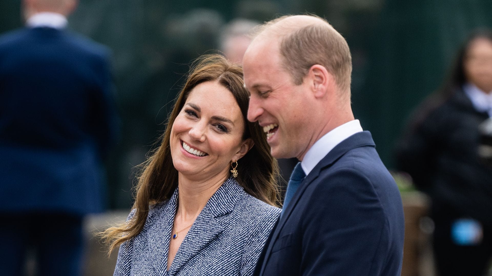 Kate Middleotn y el príncipe Guillermo en Manchester en 2022