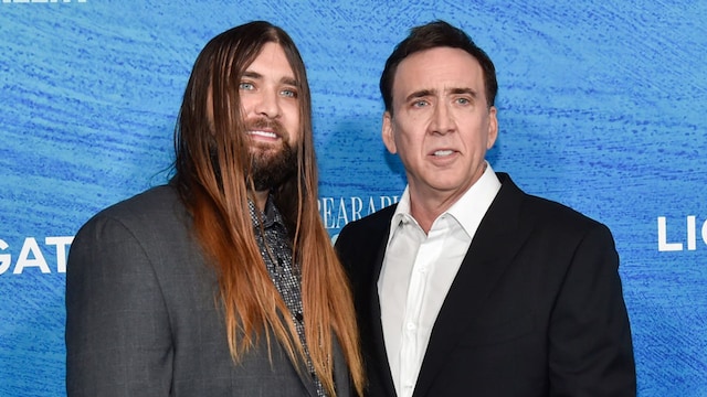Nicolas Cage y su hijo Weston Coppola Cage