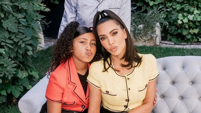 Kris Jenner, Kim Kardashian y North West.