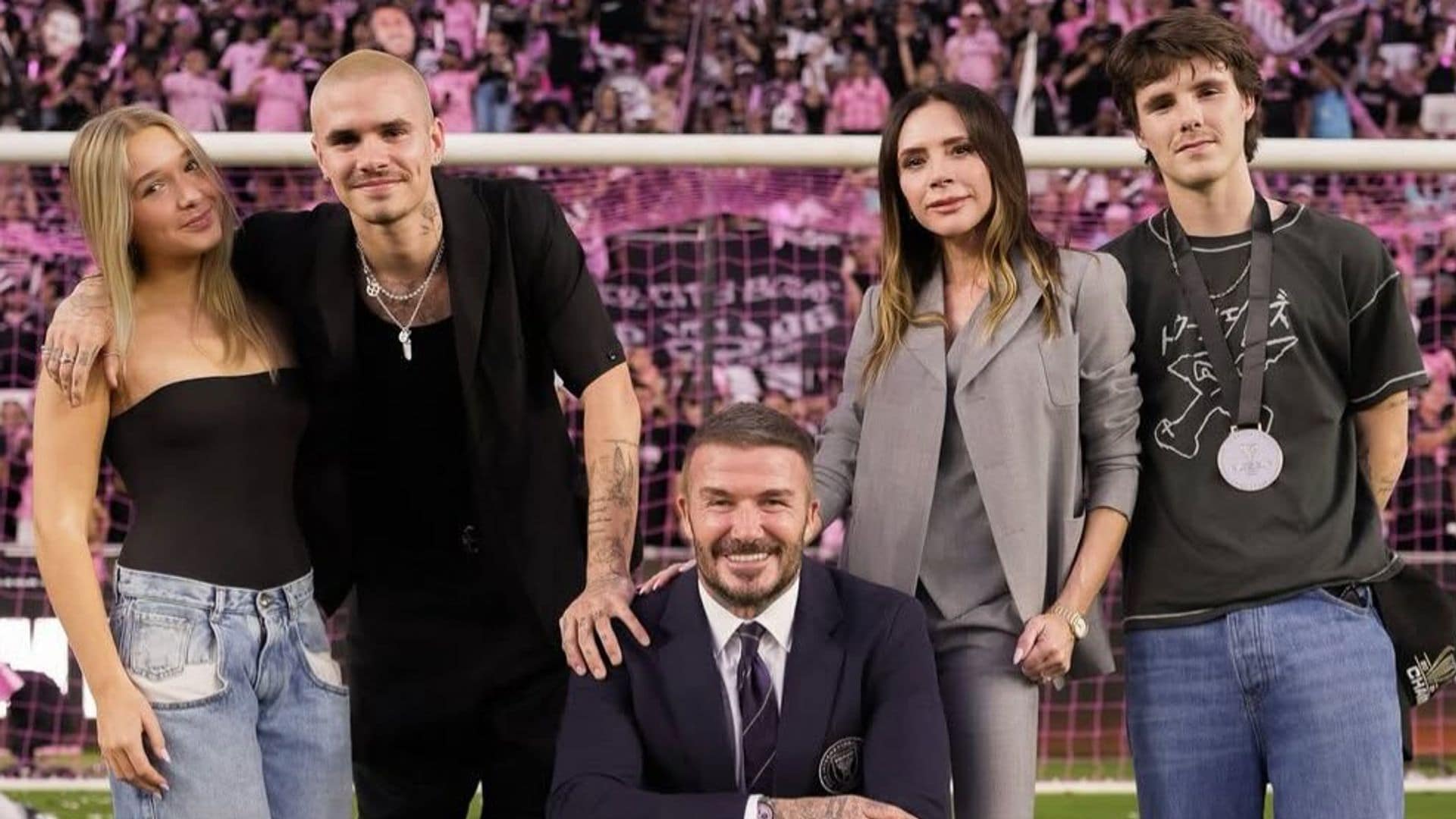  David Beckham recuerda el 2025 en redes sin una sola foto de su hijo Brooklyn