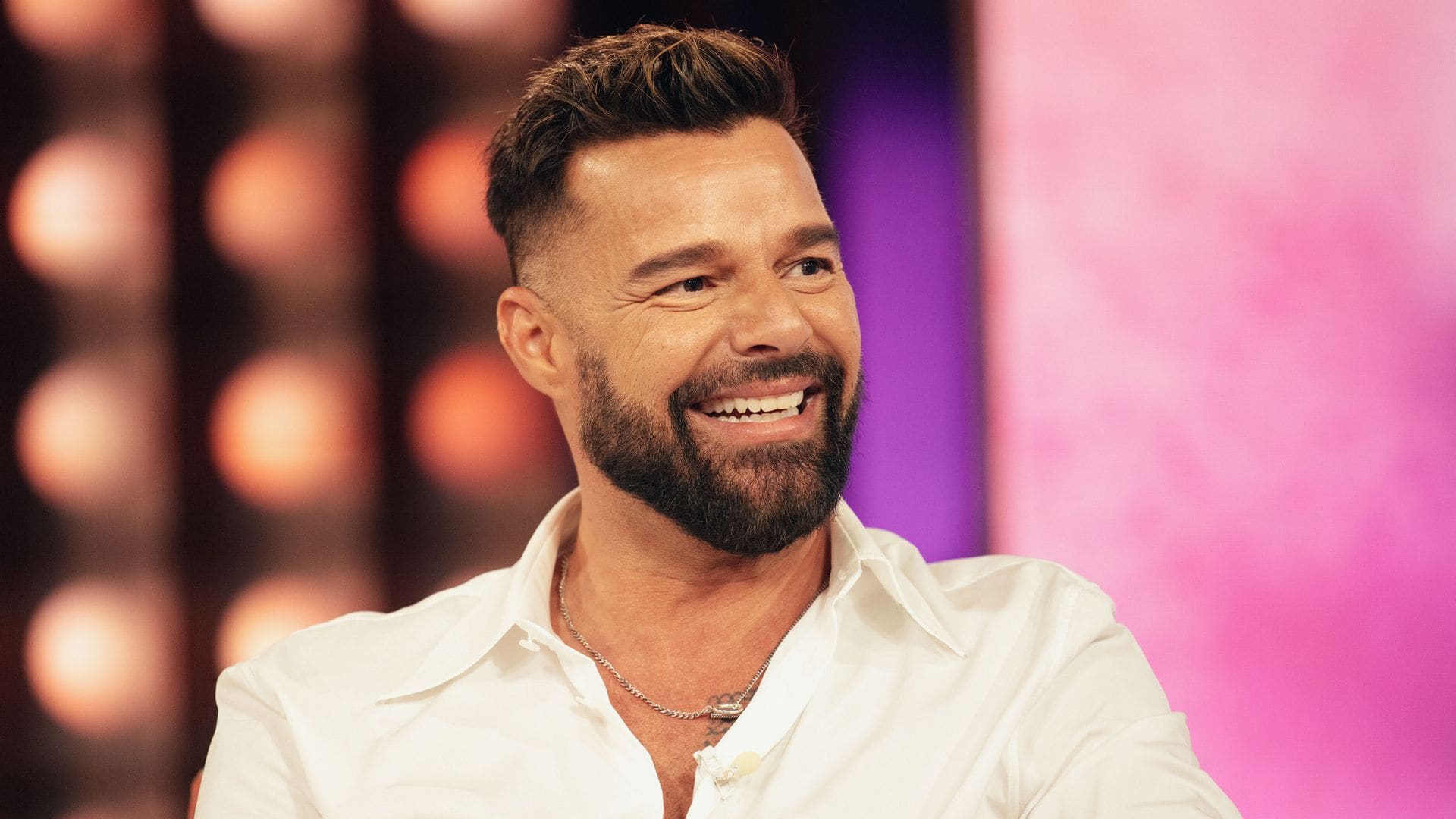 Ricky Martin está disfrutando de unas vacaciones invernales con sus hijos.