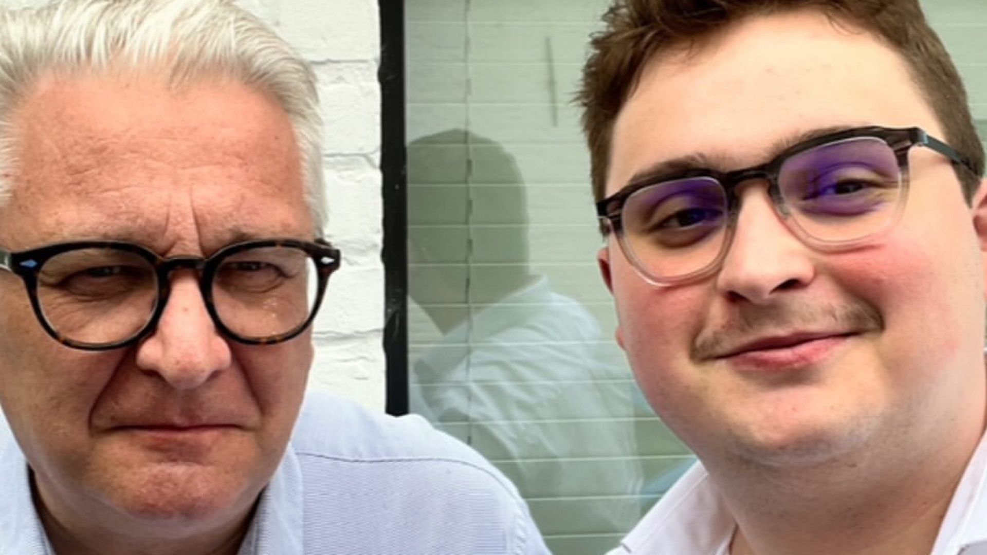 Primera foto de Laurent de Bélgica con su hijo Clément Vandenkerckhove