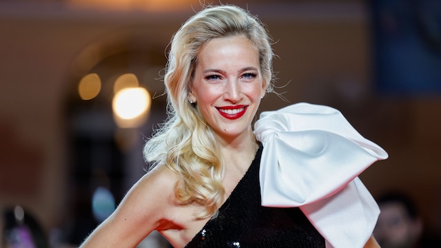 Actress and singer Luisana Lopilato at photocall during the 28 edition of Malaga Film Festival in Malaga on Sunday, 16 March 2025.