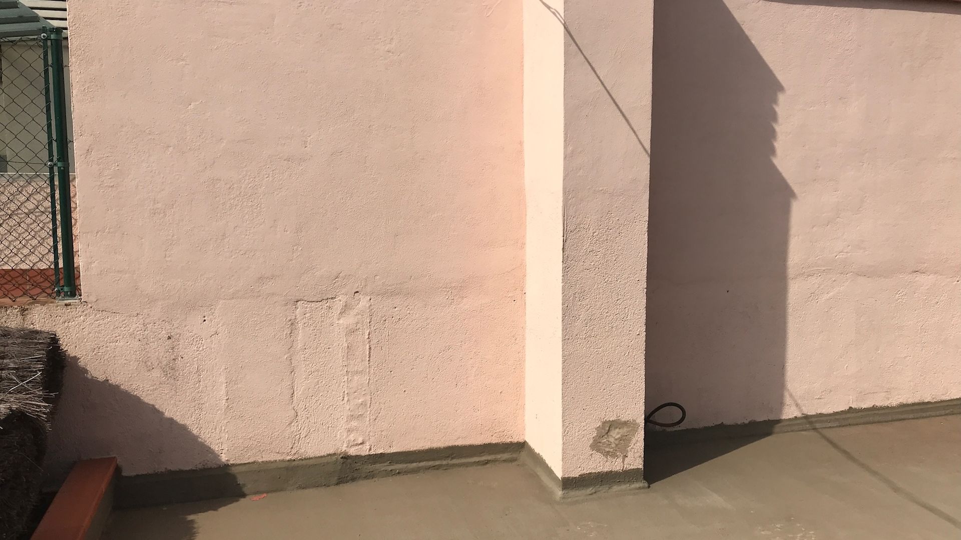 Antes de la terraza ático