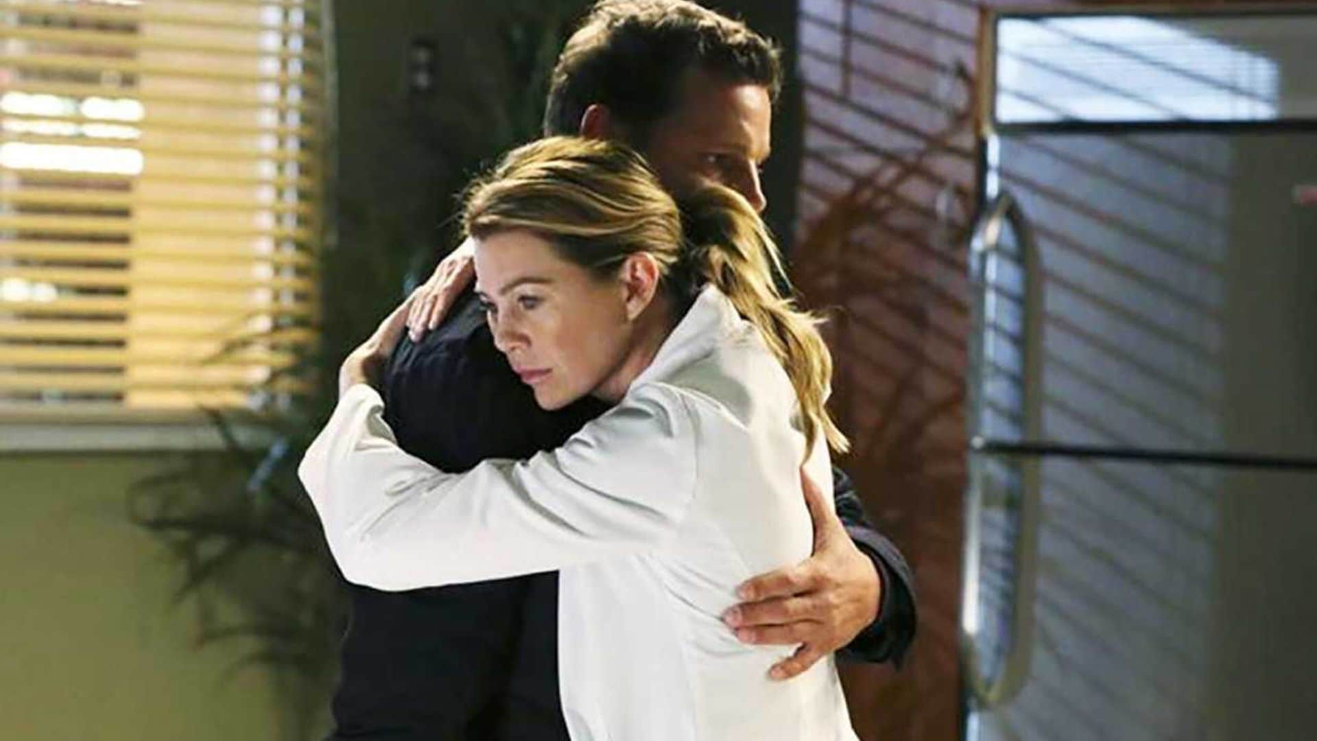 La tristeza de Ellen Pompeo ante la salida de Justin Chambers  de 'Anatomía de Grey'