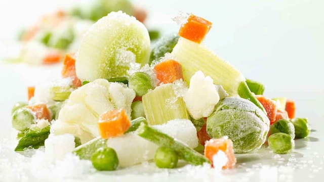 verduras congeladas