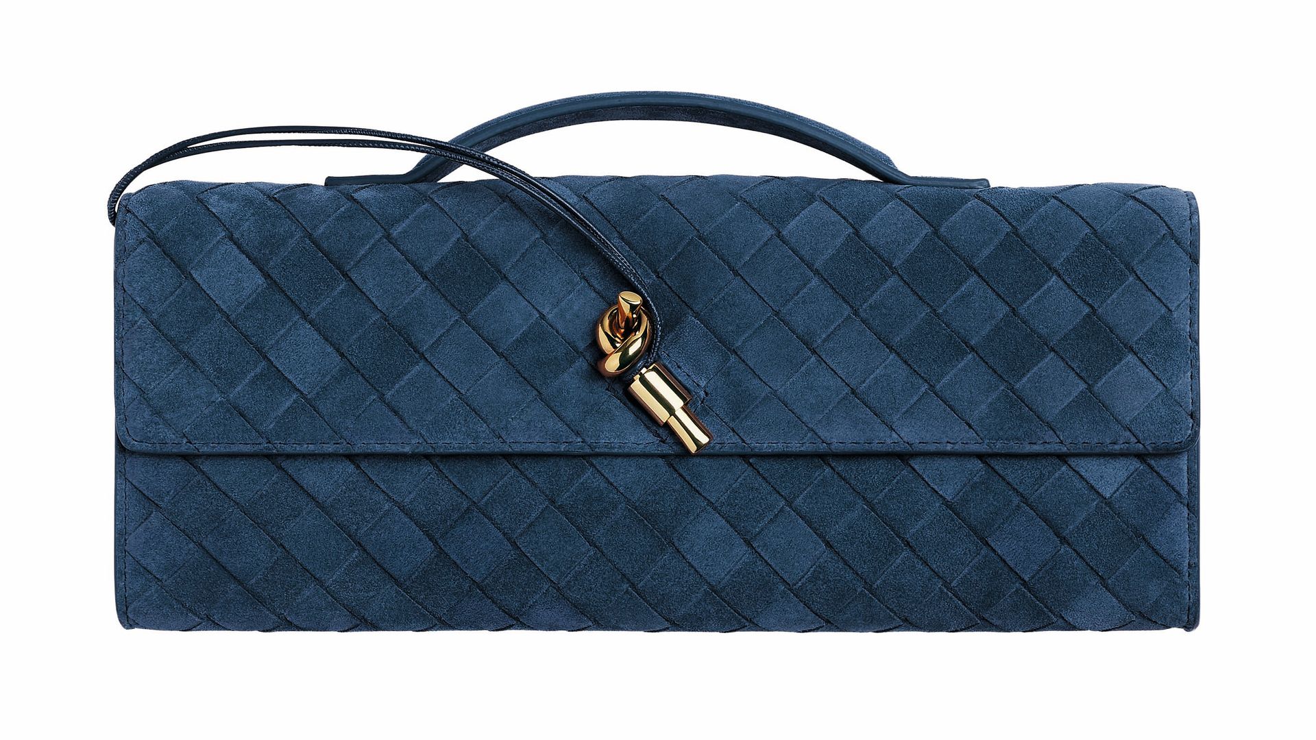 Bolso de ante (2.600 €), de Bottega Veneta