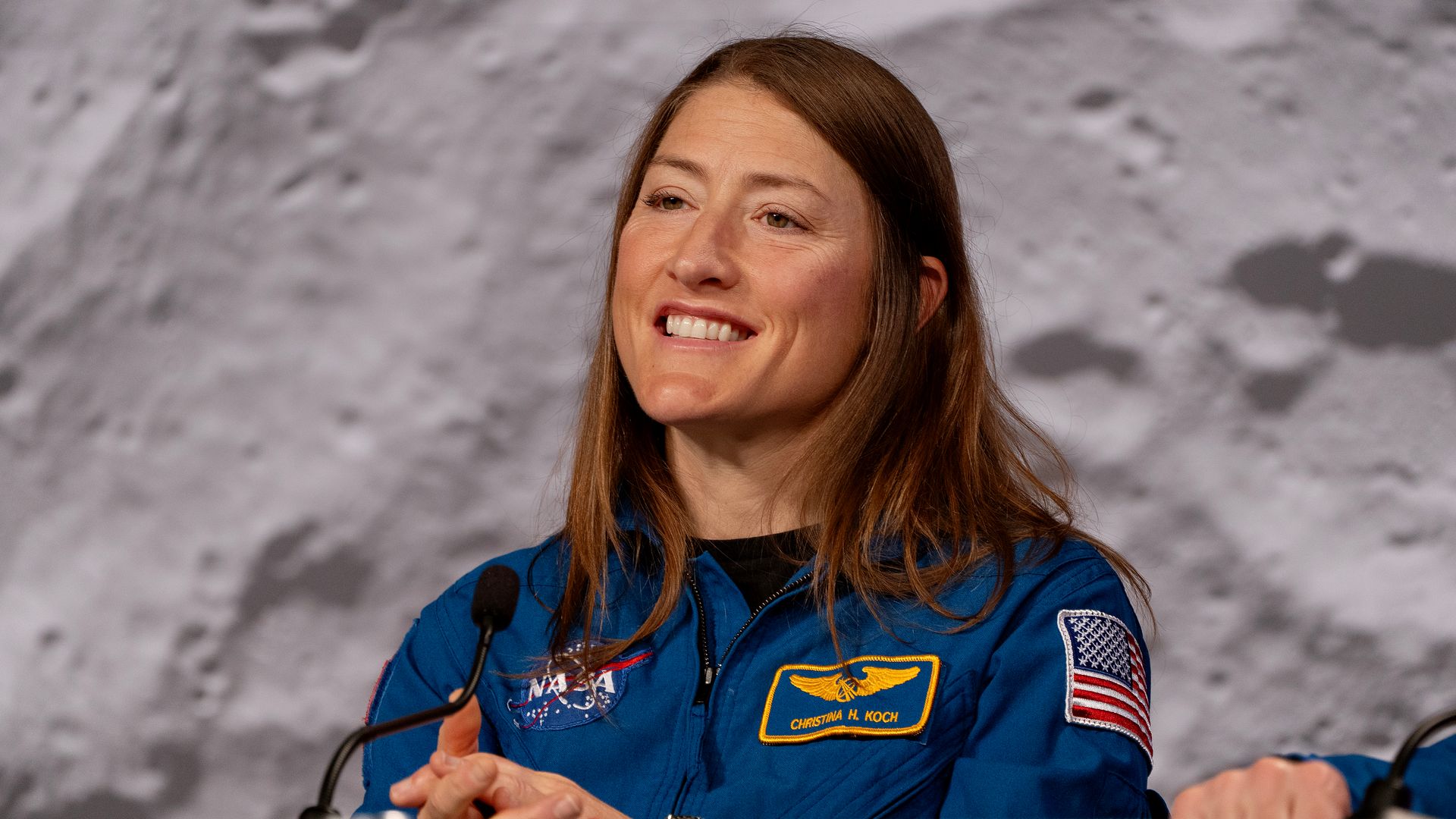 Así es la astronauta Christina Koch, la primera mujer en llegar a la luna, galardonada con el Premio Princesa de Asturias de la Concordia 2026