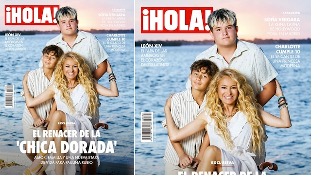 Paulina Rubio en ¡HOLA!