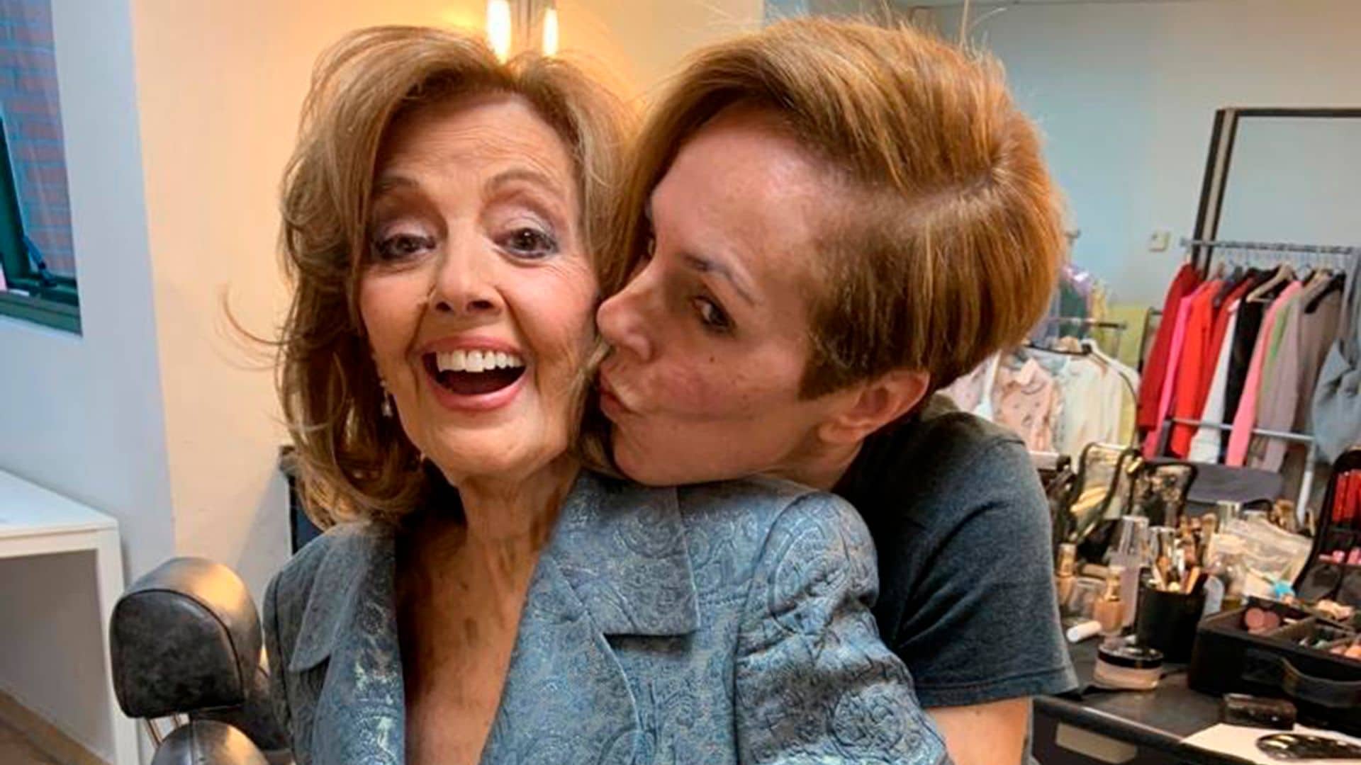 Así ha sido el emocionante reencuentro entre Rocío Carrasco y María Teresa Campos en el 81 cumpleaños de la presentadora