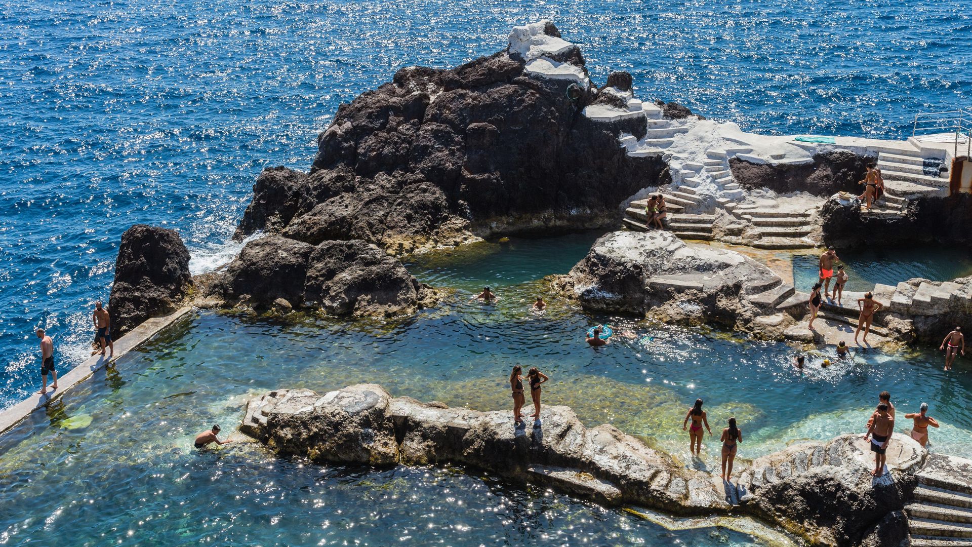Piscina natural Doca do Cavacas, en Funchal, Madeira