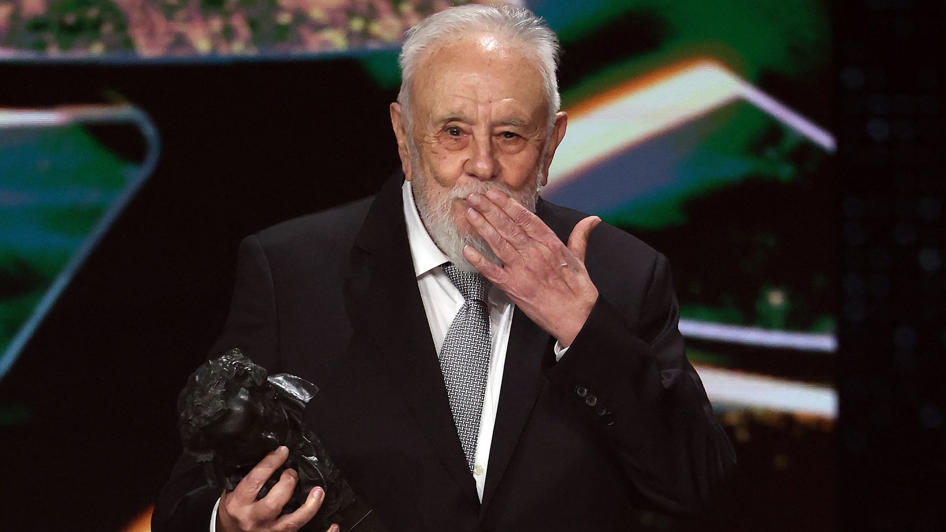 Gonzalo Suárez en la Gala de los Goya 2026