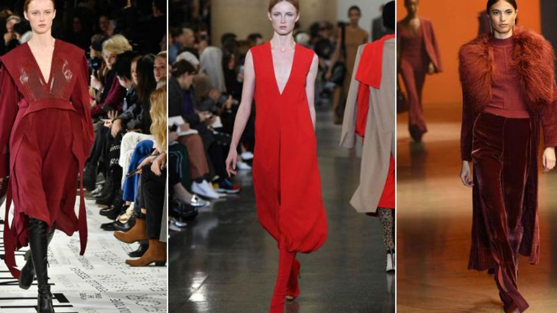 ¡Amamos el rojo! Mira los tonos más ‘trendy’ de la temporada