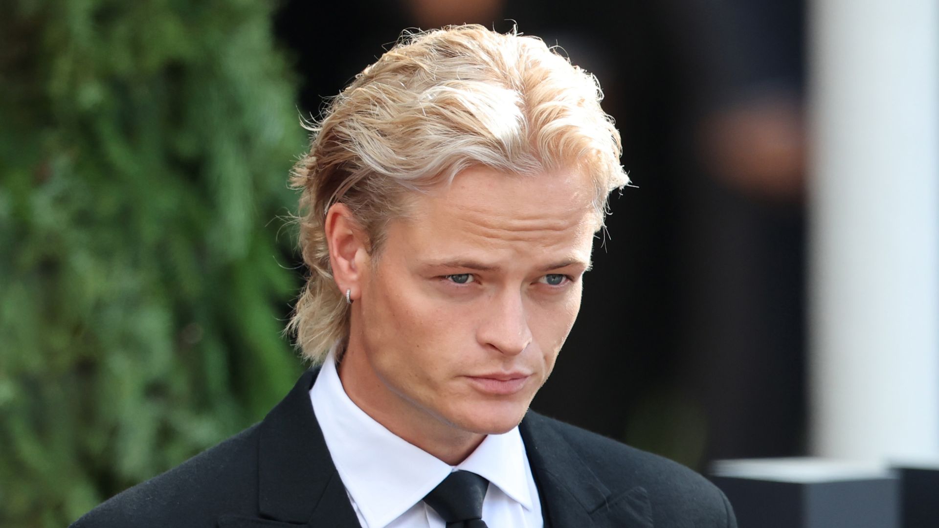 Marius Borg Høiby durante el funeral del rey Harald V de Noruega el 9 de septiembre de 2026 en Oslo, Noruega