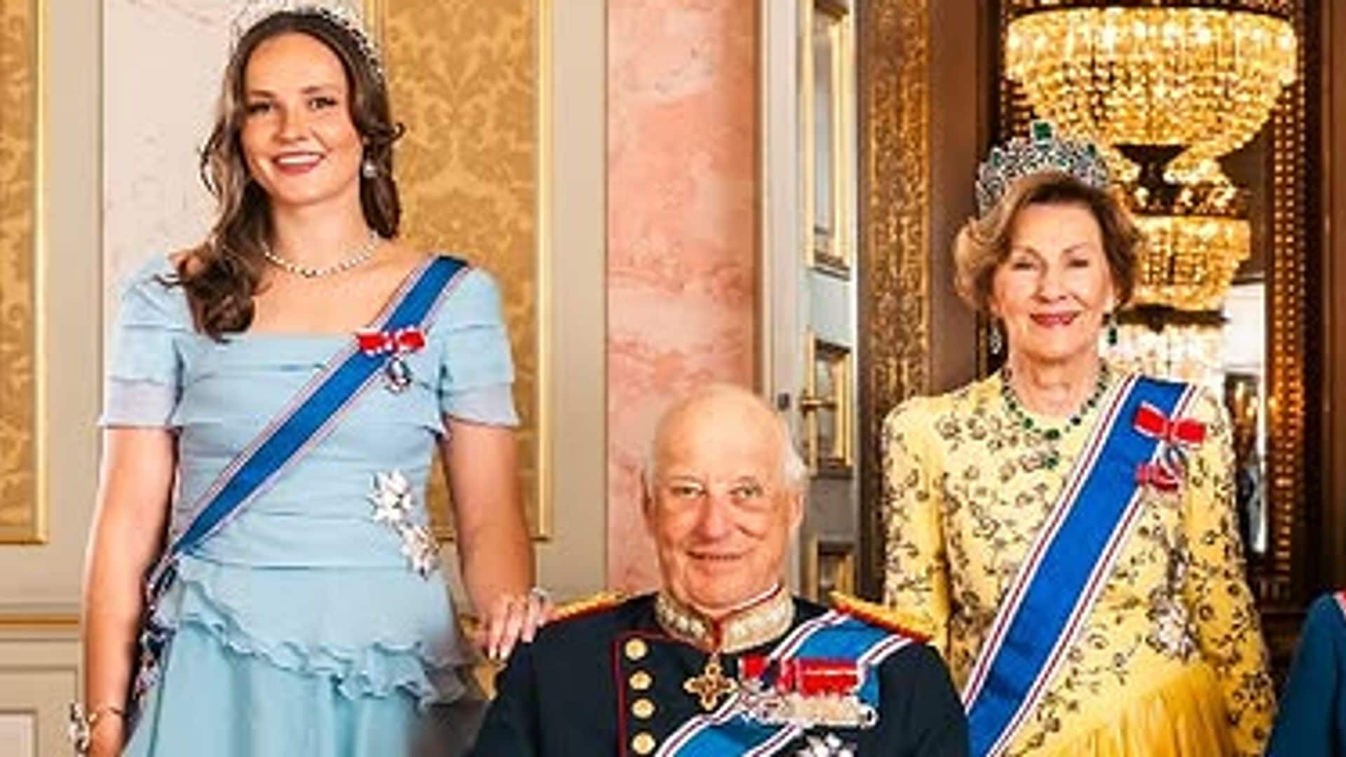 Ingrid de Noruega debuta en una cena de gala: de su tiara histórica al menú y las palabras que le ha dedicado su abuelo 