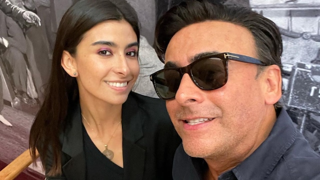 Adal Ramones y su hija Paola