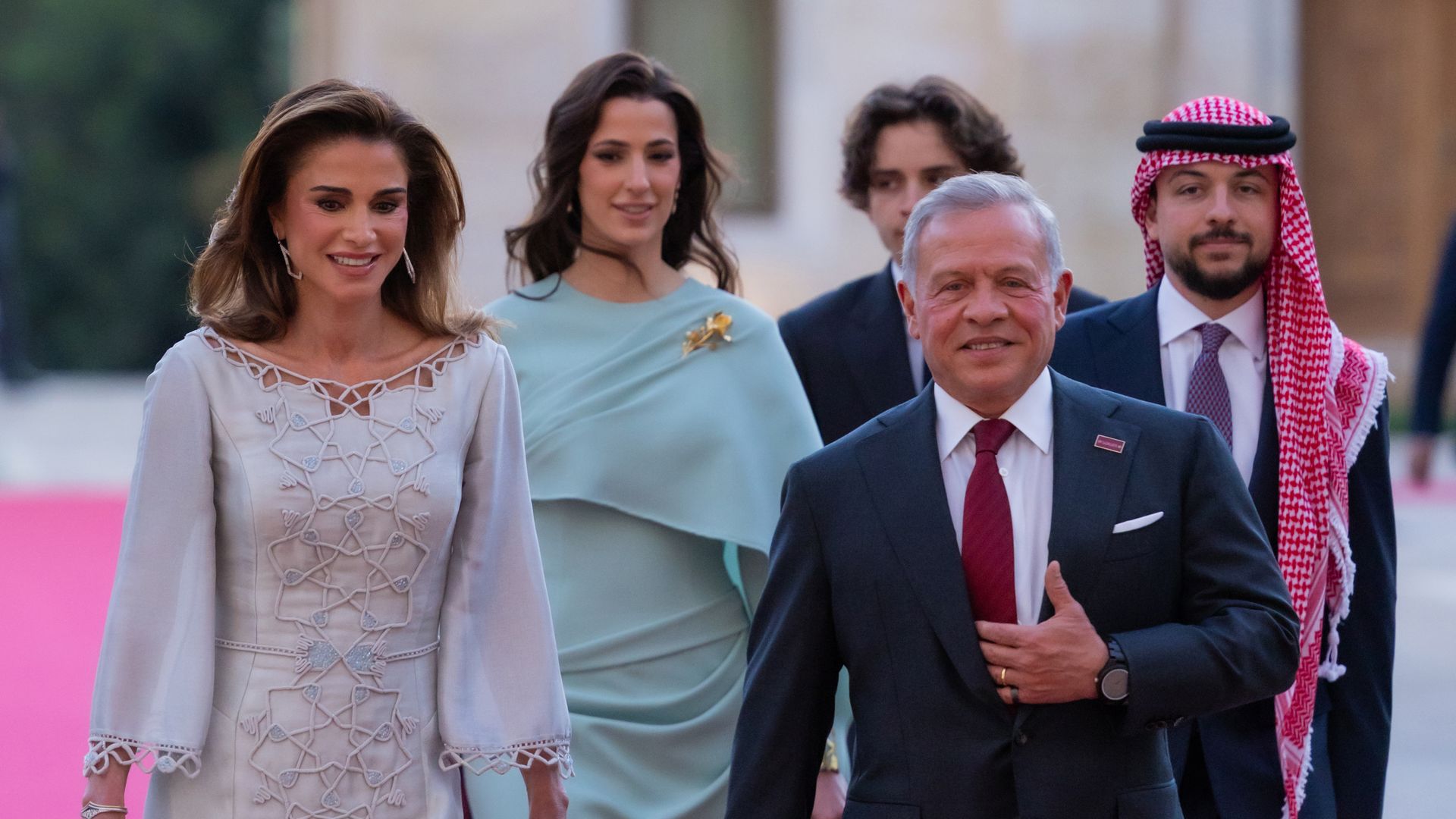 La emoción de Abdalá y Rania de Jordania al celebrar una fecha histórica en su reinado