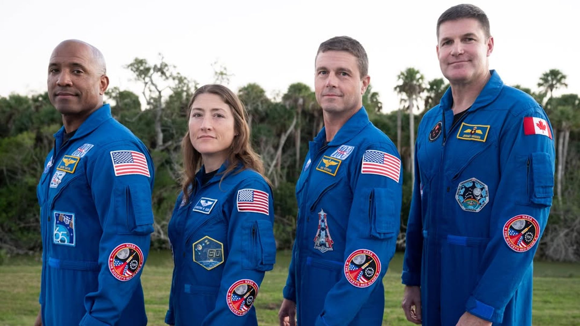 La primera mujer, un padre soltero y un astronauta con miedo a las alturas: así es la tripulación del Artemis II para volver a la luna