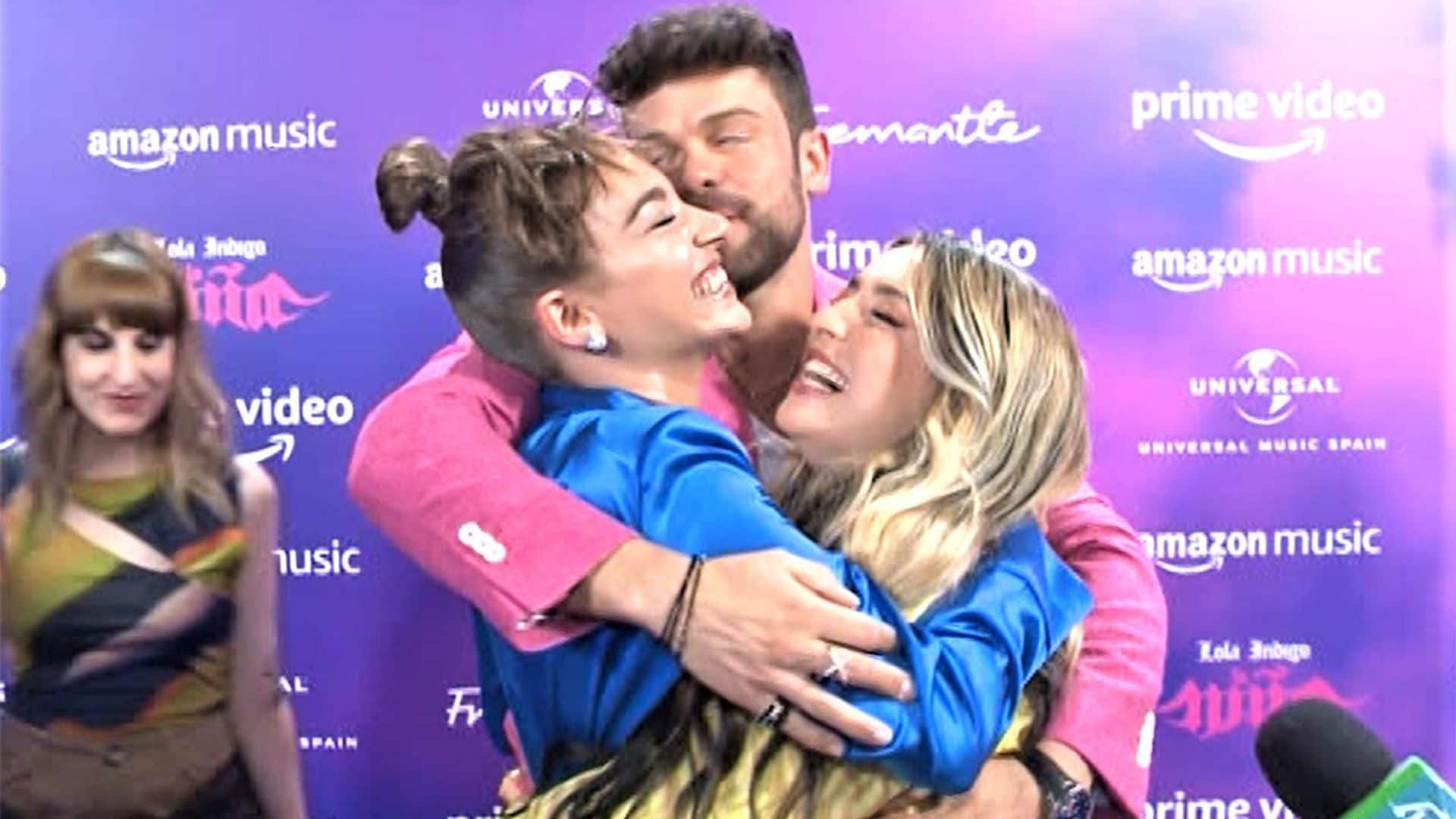 El emocionante reencuentro de Ana Guerra con algunos de sus compañeros de edición de ‘Operación Triunfo'