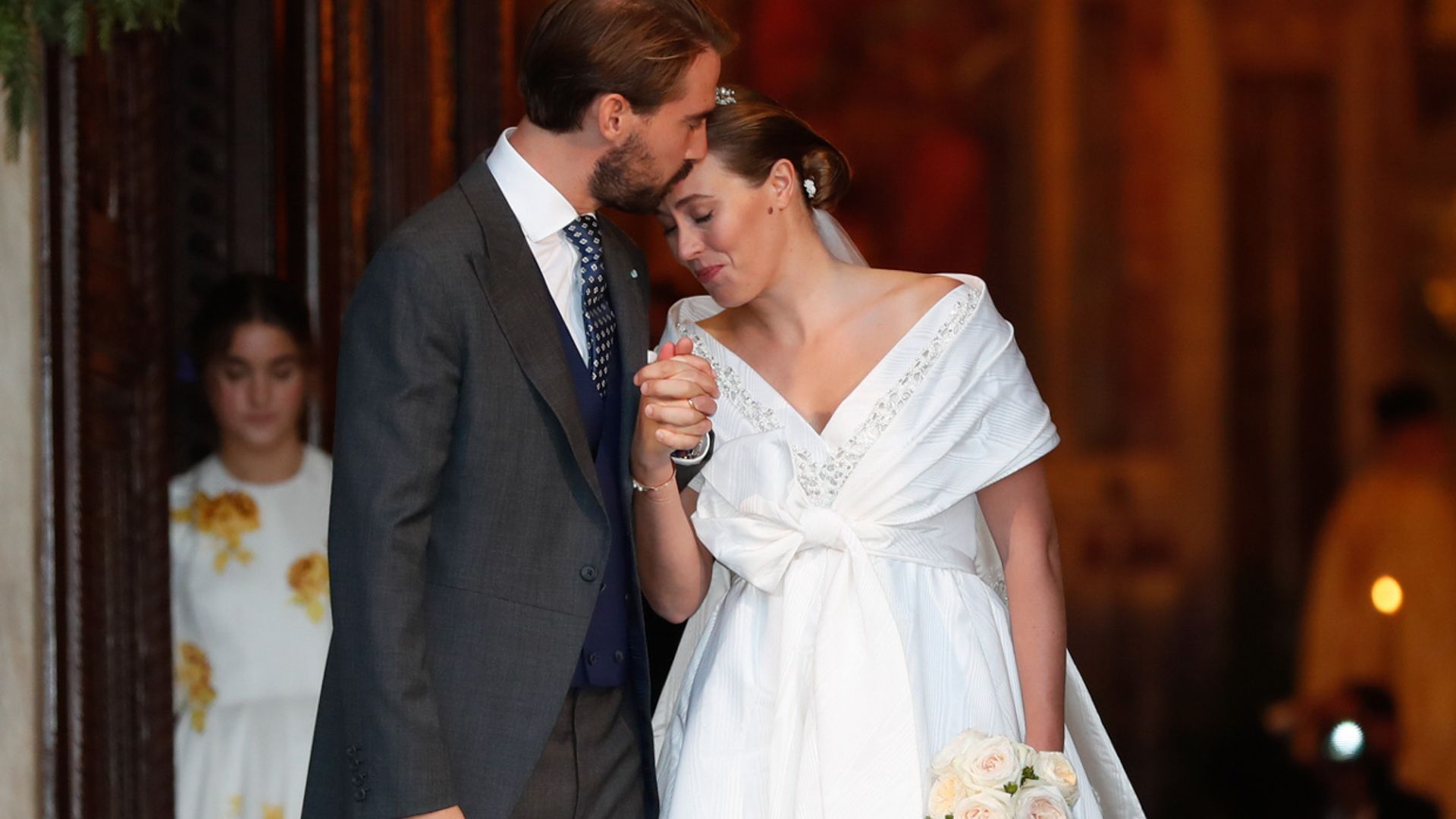 Philippos de Grecia y Nina Flohr celebran la primera boda real en Atenas en 57 años