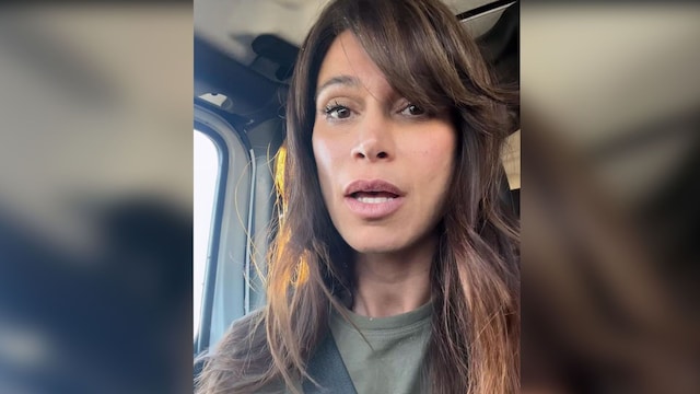 Sonia Ferrer en en sus redes sociales actualizando sobre la ayuda en Valencia