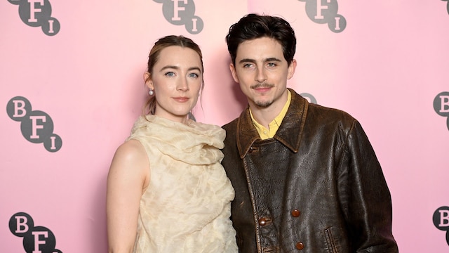 Timothée Chalamet y Saoirse Ronan