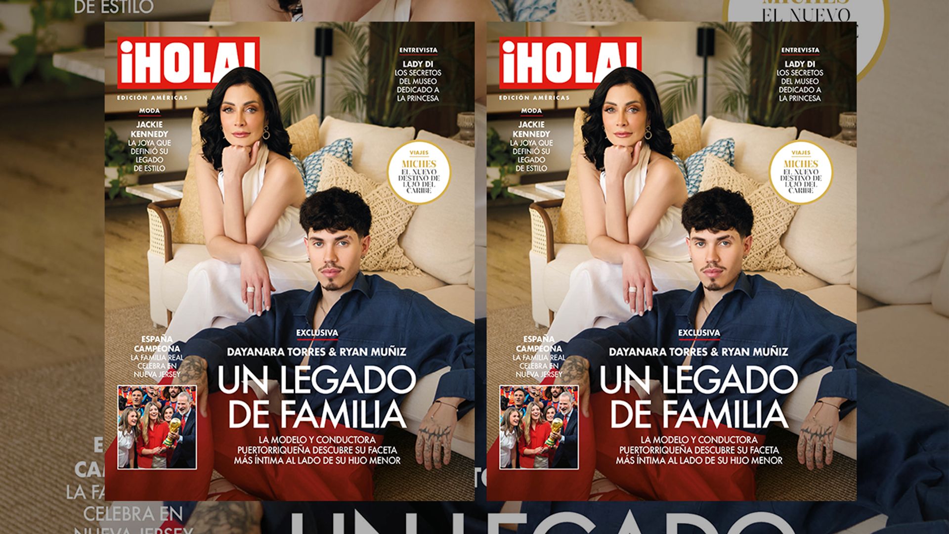 Dayanara Torres & Ryan Muñiz en ¡HOLA!