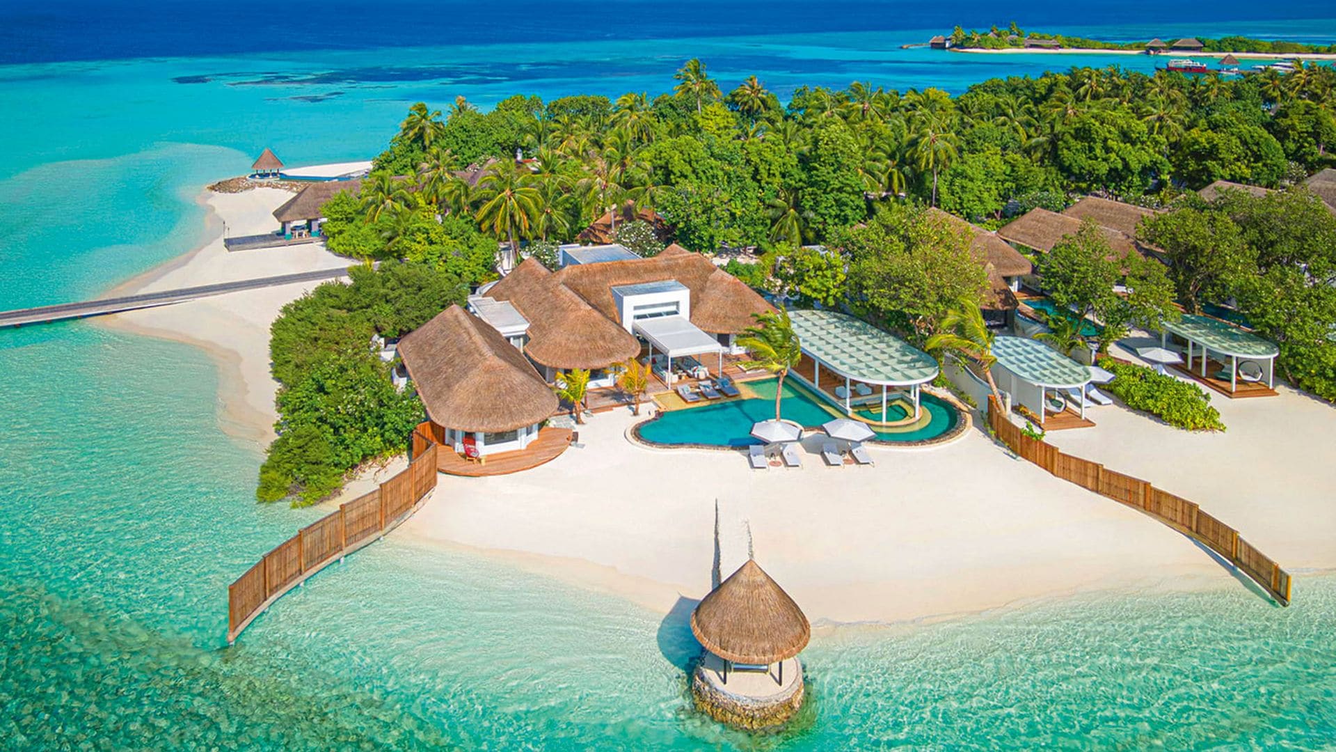 El hotel en el que se alojaban en Kuda Huraa