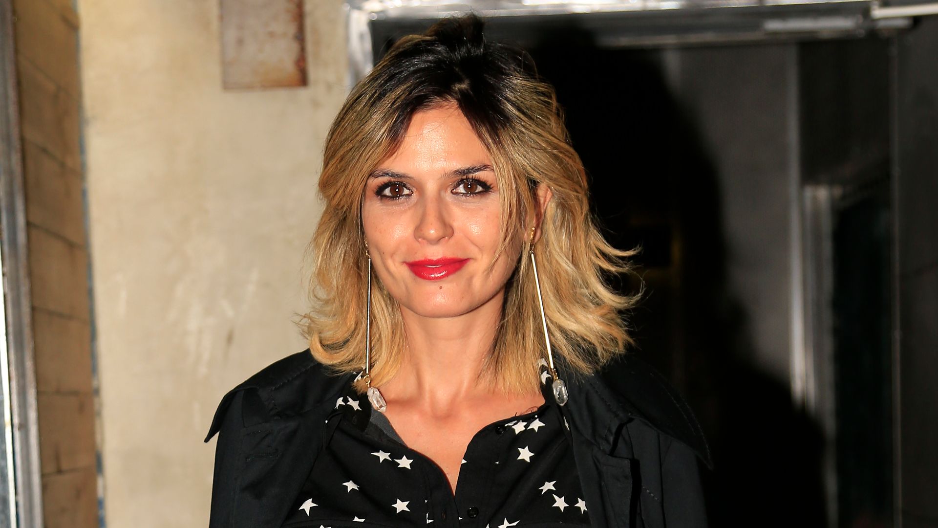La modelo y ex miss María Reyes en Madrid
