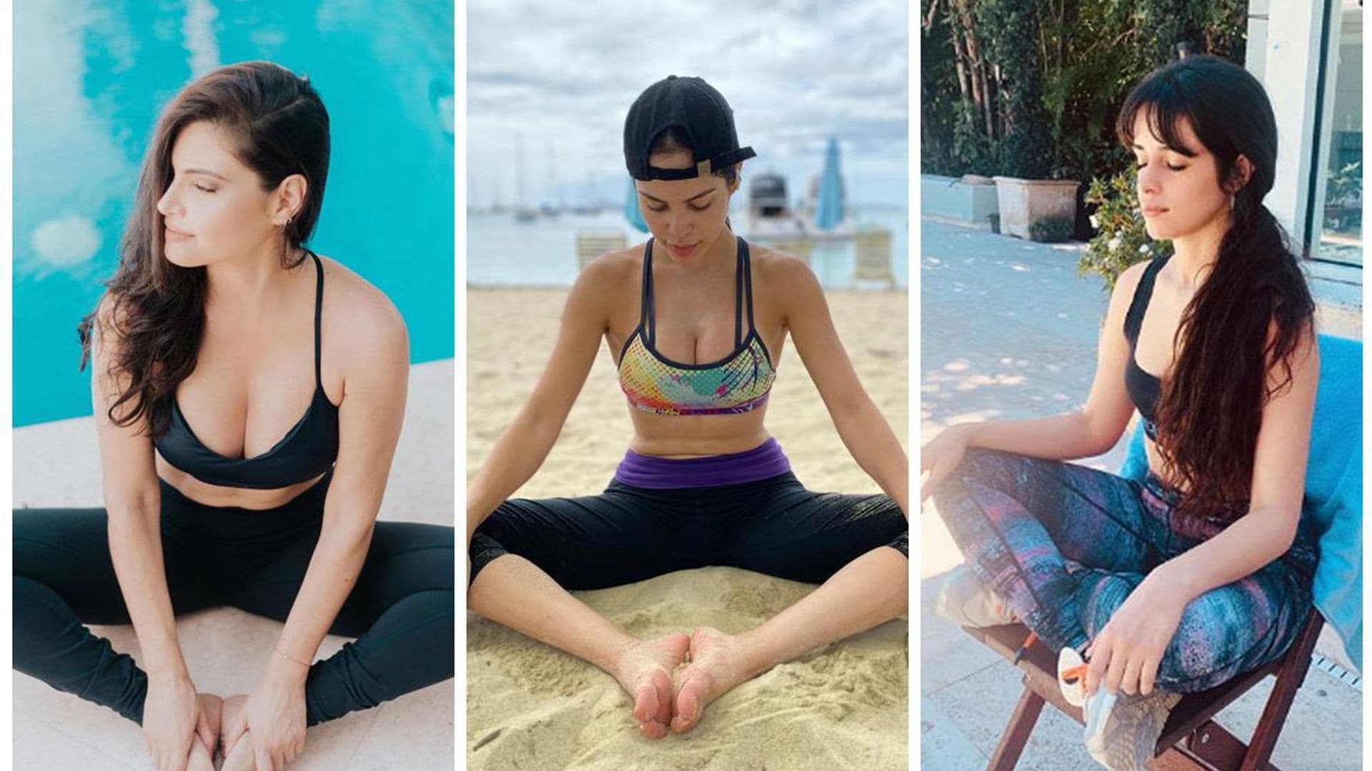 Mente y cuerpo sanos: Famosas que practican yoga en la cuarentena