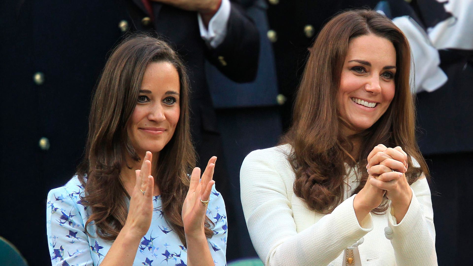 Pippa y Kate Middleton en Wimbledon
