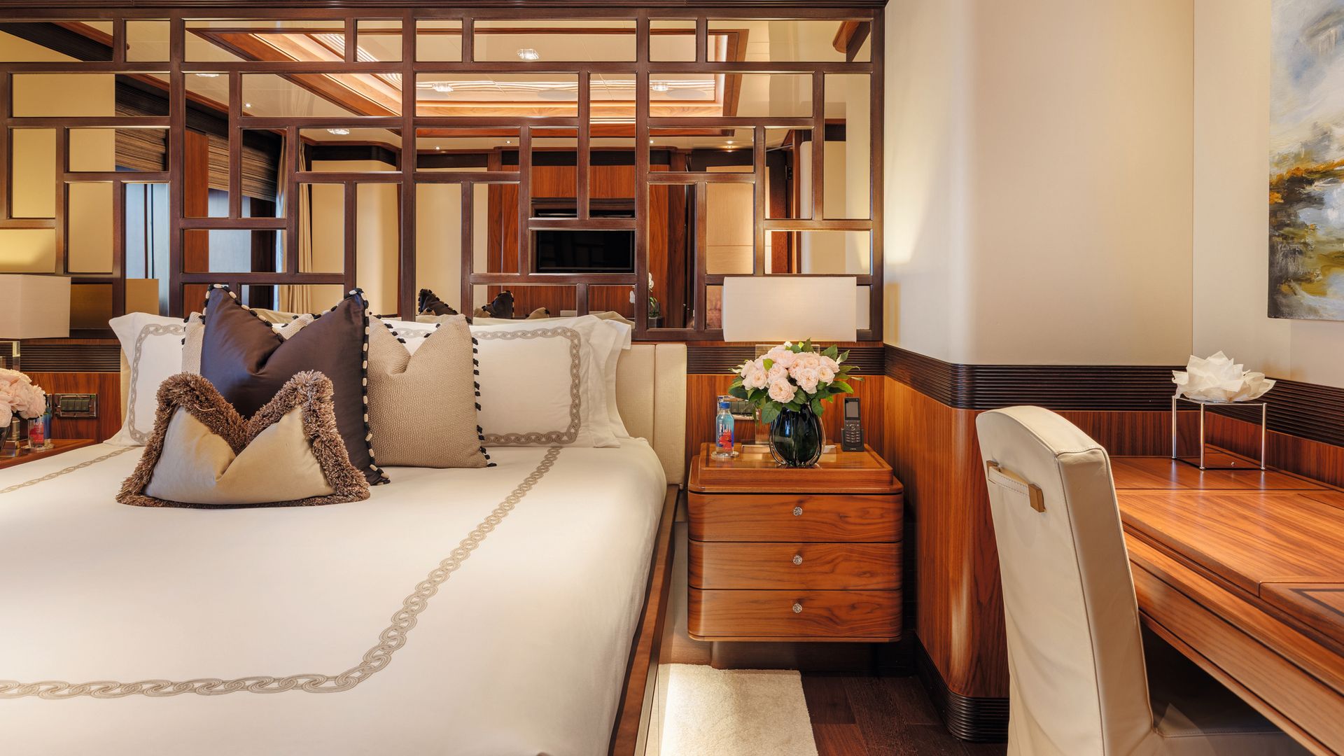 Otra de las habitaciones de la suite