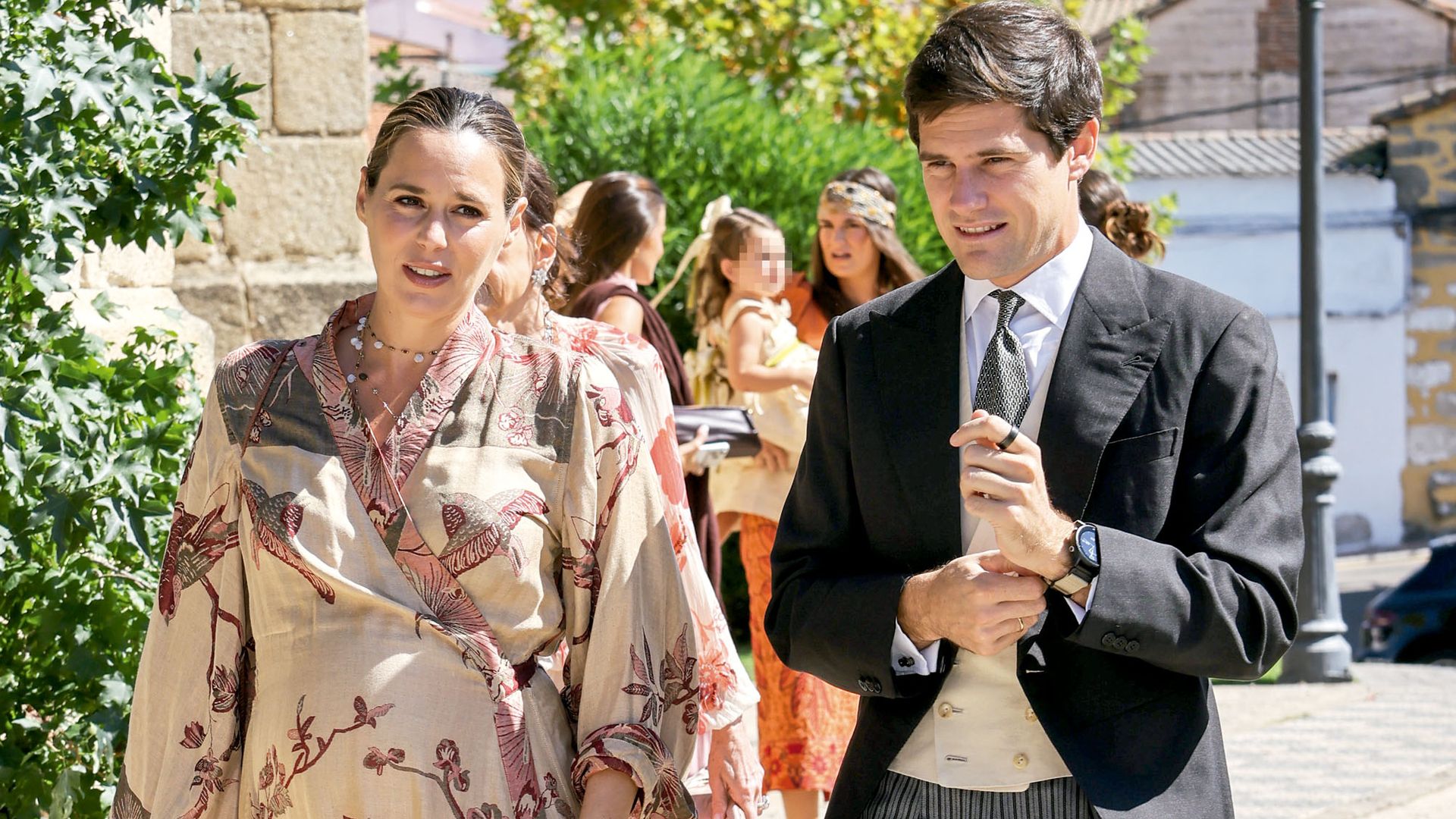 Claudia Osborne en la boda de Paloma Vega Penichet