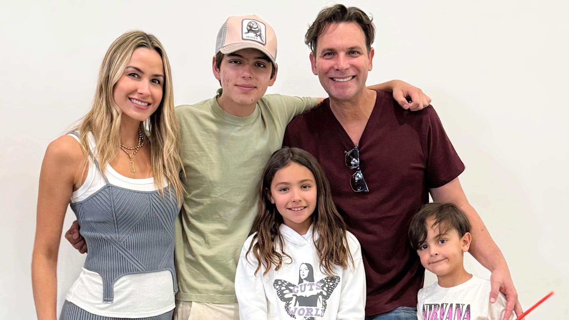 Pato Borghetti, Odalys Ramírez y su familia