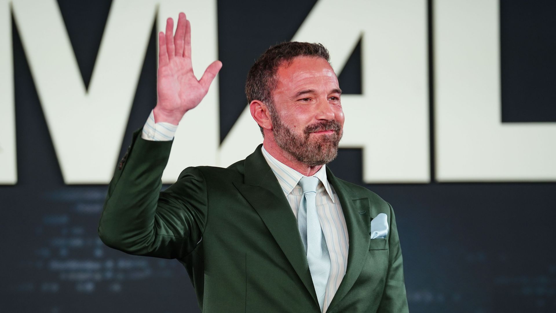 Ben Affleck en la presentación de 'Animales' en la Ciudad de México. 