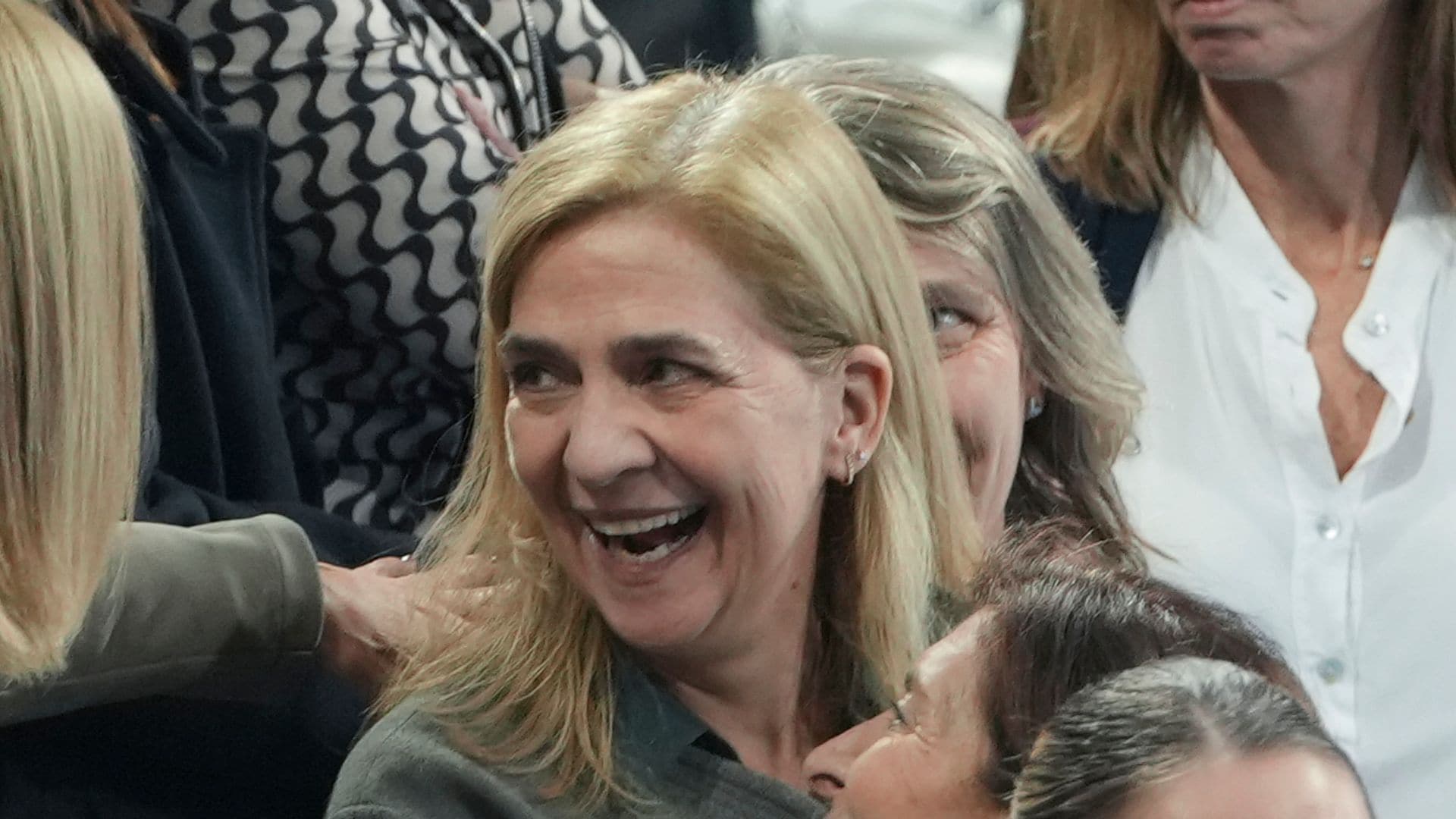 La infanta Cristina, feliz, en un partido de su hijo Pablo
******EXCLUSIVE**********
******EXCLUSIVE**********